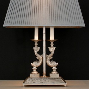 Bespoke DOLPHIN desk'/ table lamp.